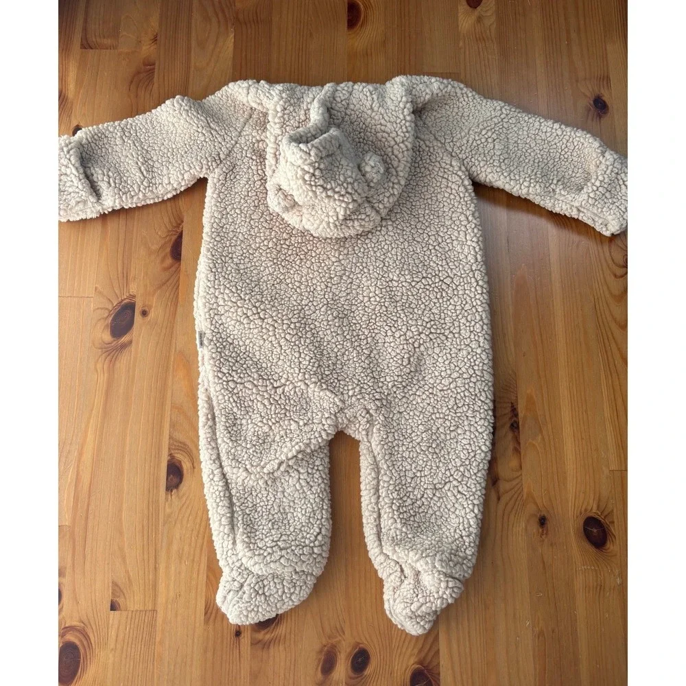 Baby GAP Teddy Sherpa One-Piece Coverall Size 6-12 Months